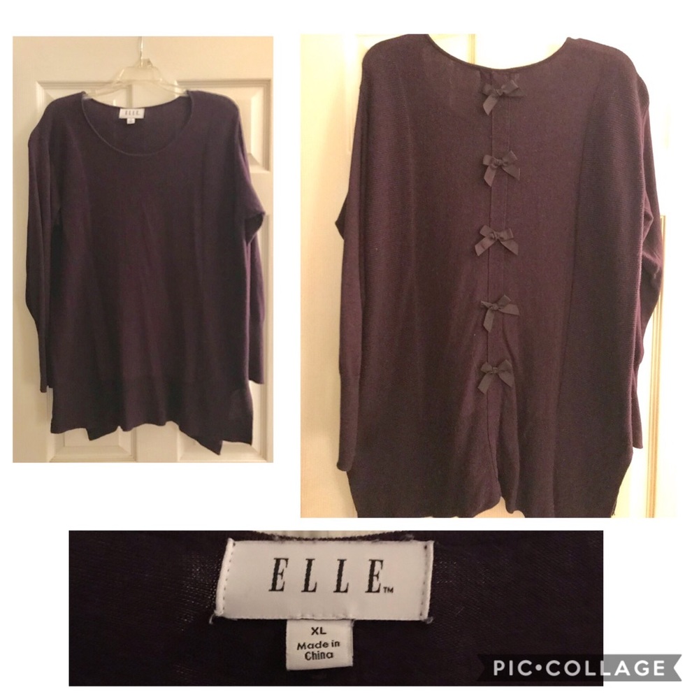 COPY - Plum Elle Sweater Sz XL